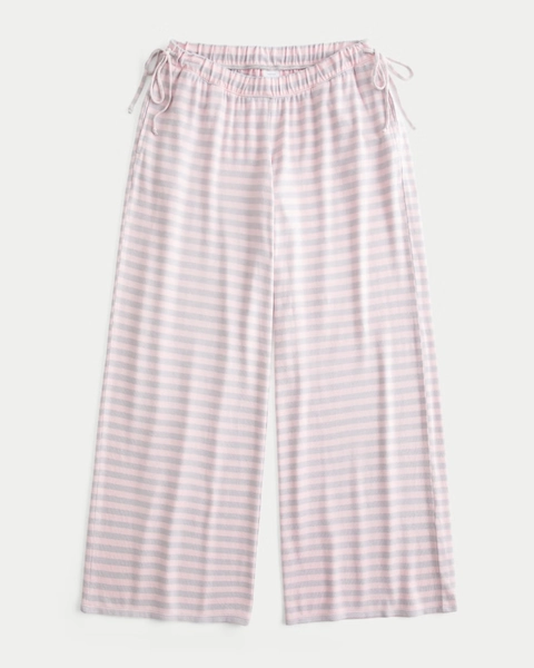 Always Cozy Side-Tie Baggy Pants