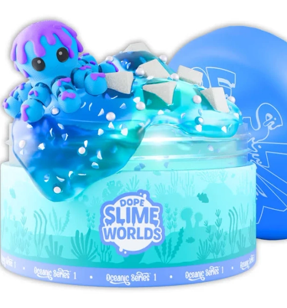 Dope Slime Worlds Oceanic Series Slime Blind Box