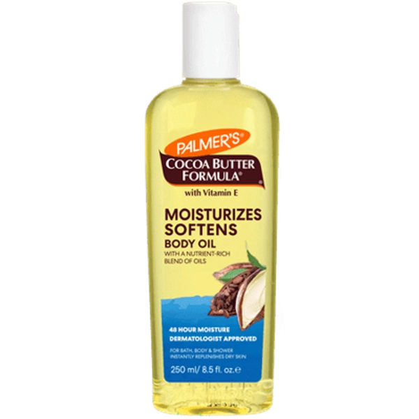 E.T. Browne Drug Company Inc. Palmer s Cocoa Butter Formula Body Oil with Vitamin E: Instant Hydration and Radiant Glow  8.5 fl oz