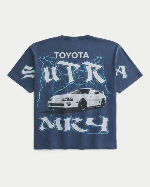 Boxy Toyota Supra Graphic Tee
