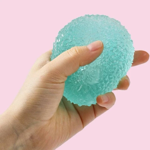 FUFUSQUISHY Blue Crystal Bayberry Stress Ball