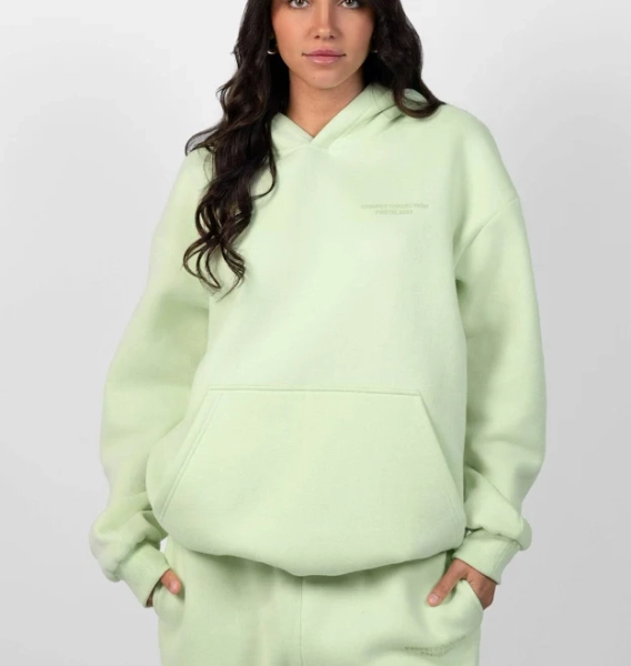 Comfrt Pastel Hoodie | Honeydew | Green | Oversized | XL