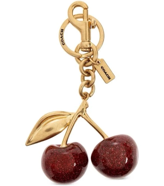 Coach Cherry Charm - Gold