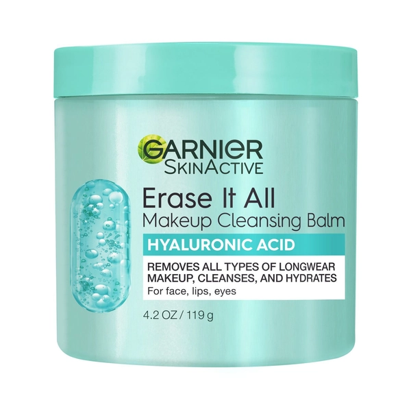 Garnier SkinActive Erase It All Makeup Cleansing Balm with Hyaluronic Acid, 4.2 OZ