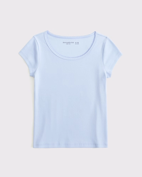 scoopneck baby tee