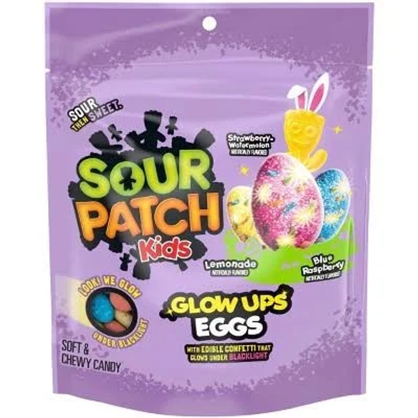 Sour Patch Kids Glow Ups Eggs Easter Candy