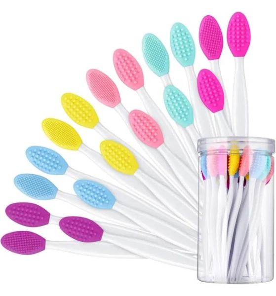 Silicone Lip Brush | Exfoliating Lip & Nose Scrubber | Gentle Skincare Tool