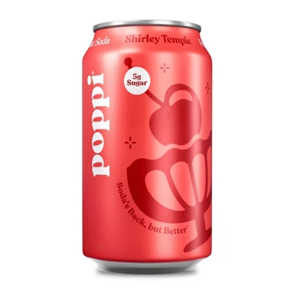 Poppi Shirley Temple - 12oz Can