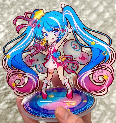 Miku acrylic standee