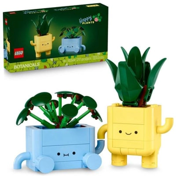 LEGO Botanicals Happy Plants 10349 Building Toy