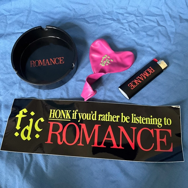 Fontaines DC Romance - RARE PROMOTIONAL PACK - Promo Lighter Ashtray Balloon
