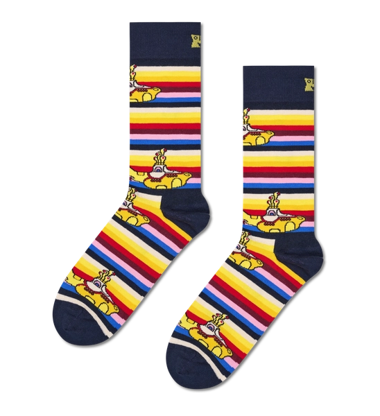 Beatles All On Board Sock