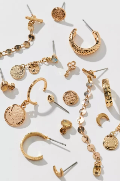 Emilia Coin Multi Earrings Set
