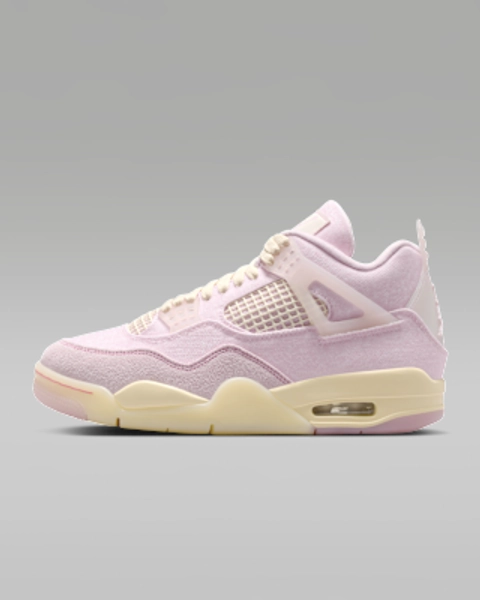Air Jordan 4 Retro "Pearl Pink and Iced Carmine" Women's Shoe