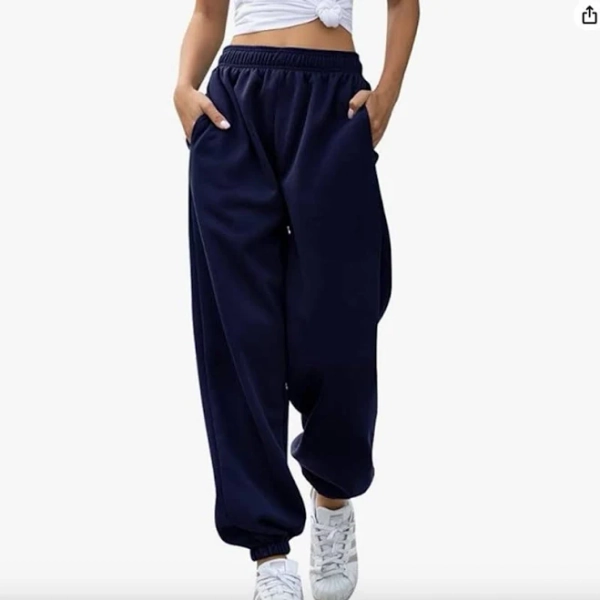 Amazon Sweatpant Joggers - New Women | Color: Blue | Size: M