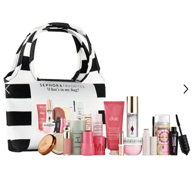 Sephora Favorites What's in My Bag Makeup, Hair and Body Value Set