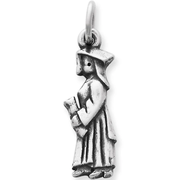 James Avery Sterling Silver Girl Graduate Charm