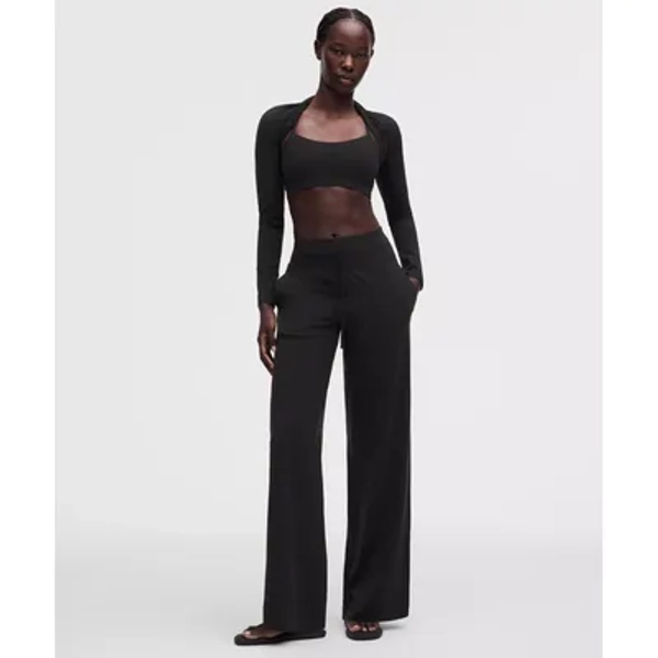 Groove High-Rise Wide-Leg Pant