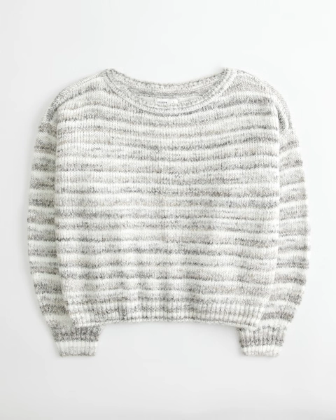 Slouchy Off-the-Shoulder Sweater