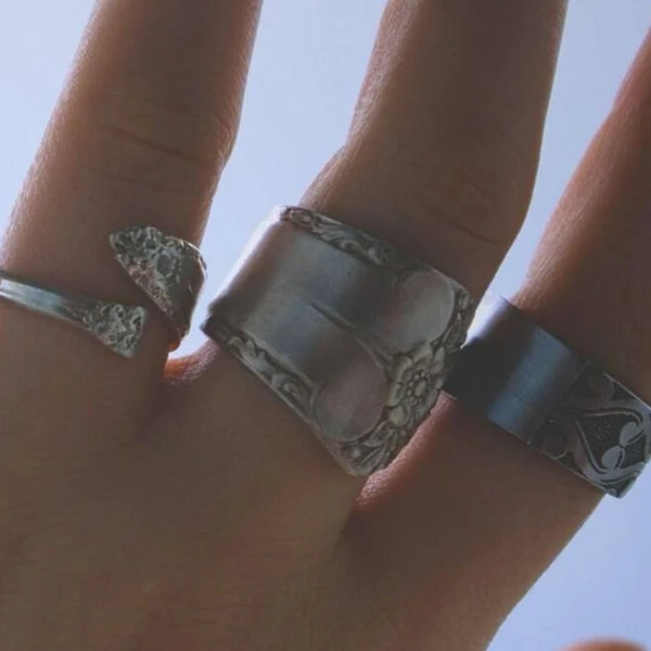 Stainless Steel Mystery Spoon Ring