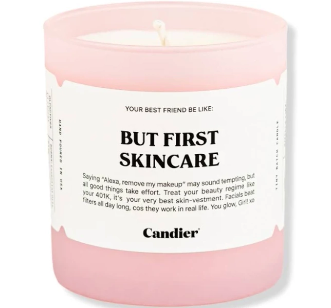 Candier Love You More Than Ice Cream Candle