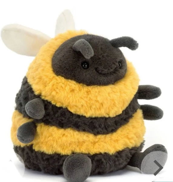 Jellycat Albee Bee Authentic Plush Stuffed Animal With Dust Bag New - New Toys & Collectibles