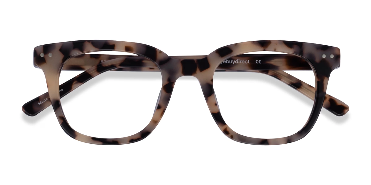 Romy Square Ivory Tortoise Full Rim Eyeglasses | Eyebuydirect