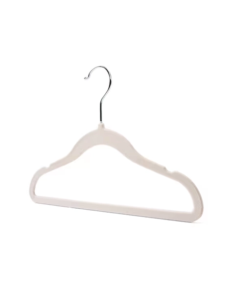 10 Pack Kids Flocked Hangers