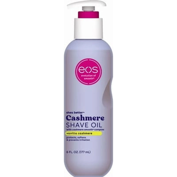 eos Cashmere Skin Collection- Women s Shave Oil  Vanilla Cashmere  Made for Sensitive Skin  6 fl oz