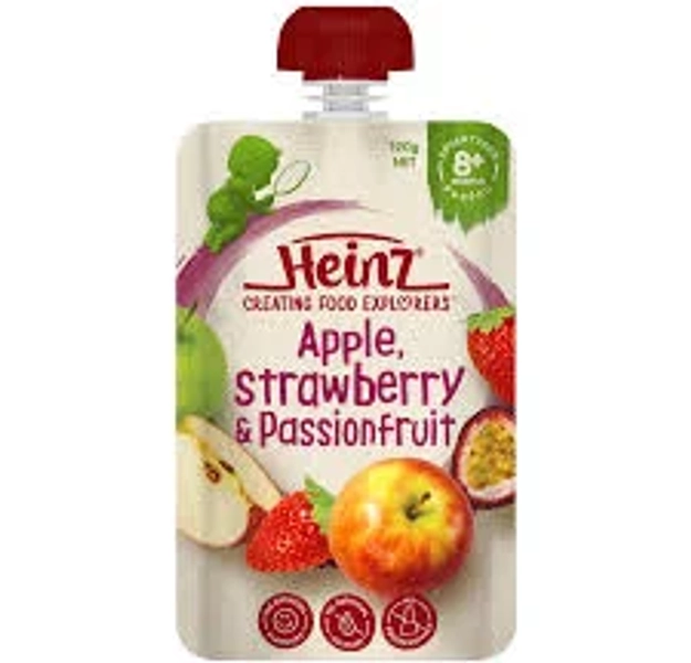 Heinz Apple Strawberry & Passionfruit Pouch