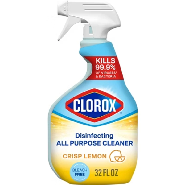 Clorox Lemon Scent Disinfecting All-Purpose Cleaner Spray - 32 fl oz
