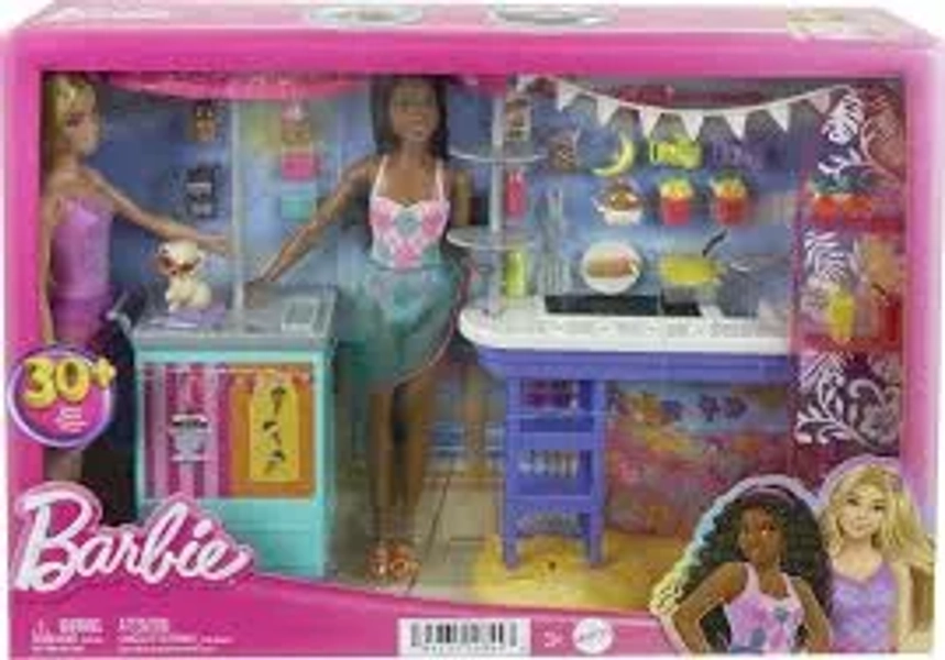 Barbie Beach Boardwalk Playset