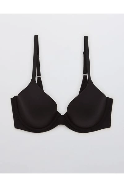 Aerie Sunnie Full Coverage Lightly Lined Bra Women's True Black 42B