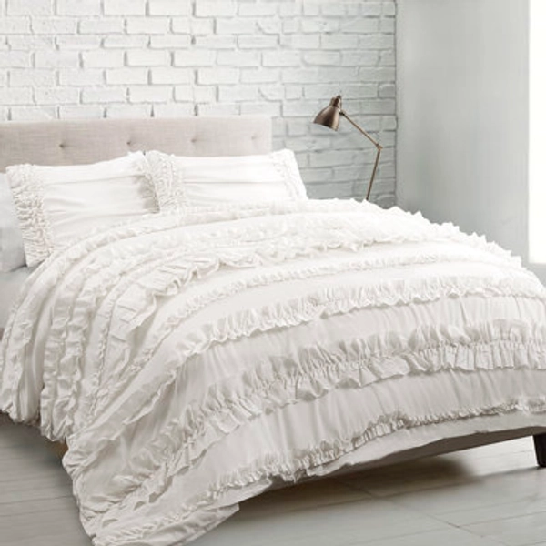 Lush Decor Belle Microfiber Traditional Comforter Set