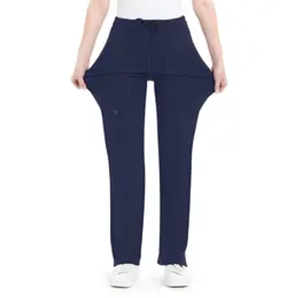 Yoga Scrub Pants Women Mid Rise Yoga Work Pants- Five Pocket Breathable Stretchy Cargo Scrub Pant Springtok Activewear Lightweight Outdoorfun Outfits TikTokShopBacktoSchool Outdoorfun