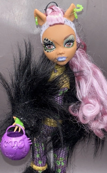 Monster High Doll Clawdeen Wolf Ghouls Rule Near Complete NO STAND