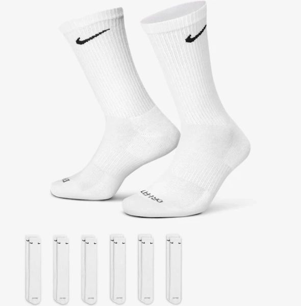Nike Men's Everyday Plus Cushioned Crew Socks