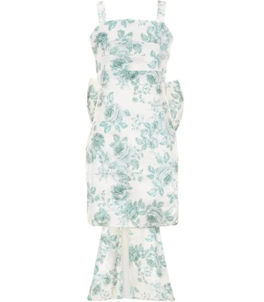 Allison Kelly Big Girls Sleeveless Floral-Toile-Printed Bow-Back Dress