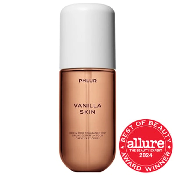 PHLUR Mini Vanilla Skin Body & Hair Fragrance Mist 3 oz/90 mL spray