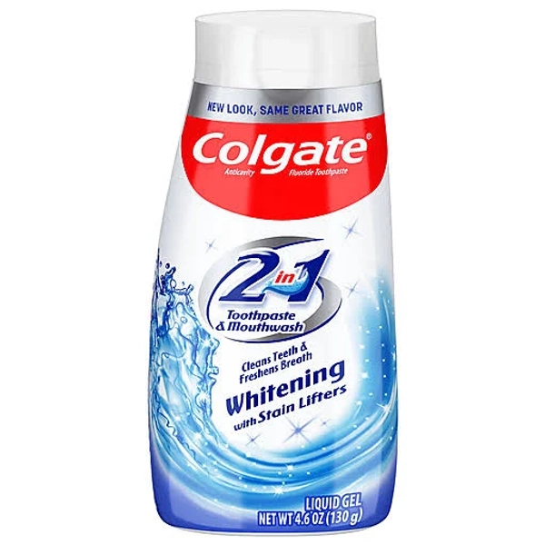 Colgate 2 in 1 Whitening Toothpaste & Mouthwash
