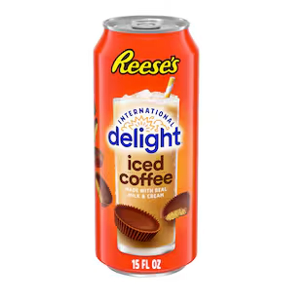 Reese's International Delight Iced Coffee - Reese’s Peanut Butter Cup, 15-fl oz. Can