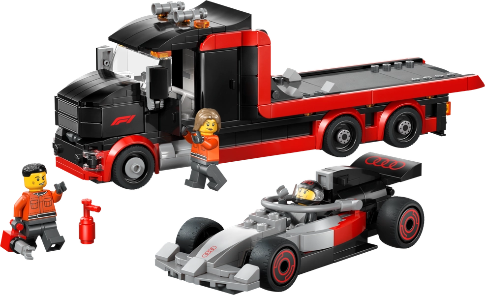F1® Display Truck with Audi F1® Race Car