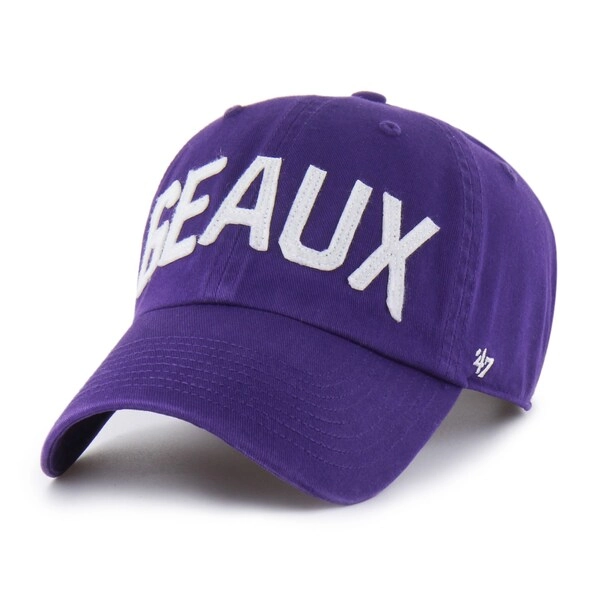 Mens 47 pur LSU NCAA Finley Clean Up
