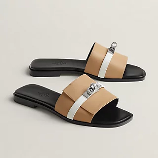 Giulia sandal - Beige | Hermès Canada