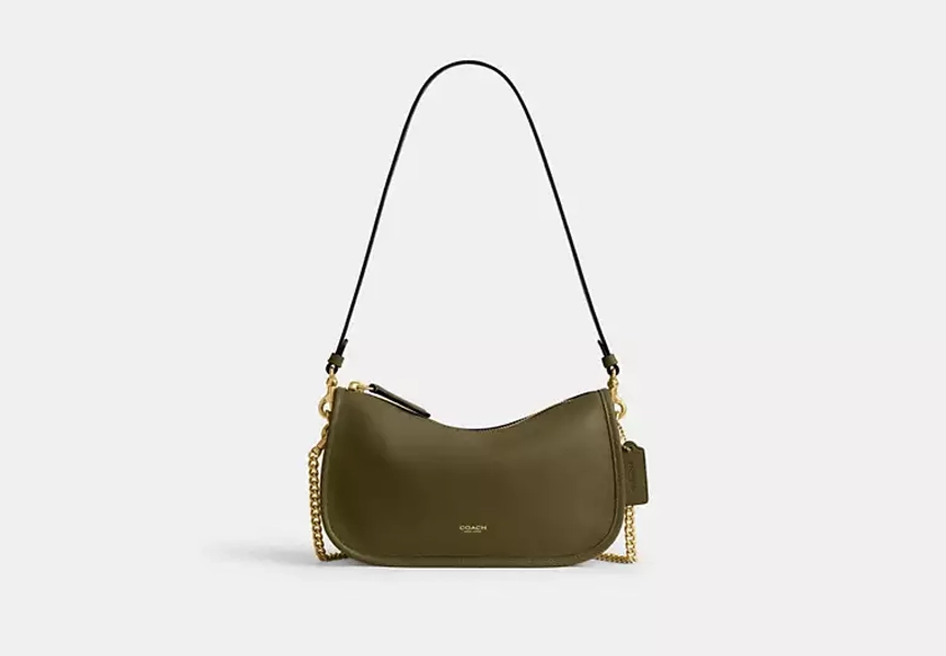 Natural Grain Leather/Brass/Black