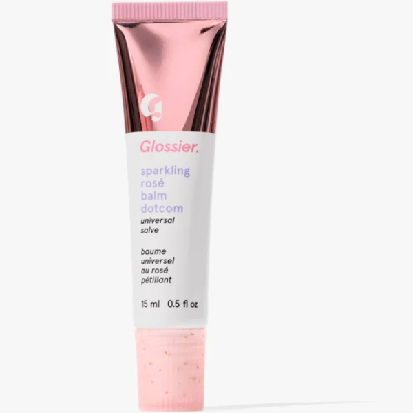 Glossier Balm Dotcom Lip Balm and Skin Salve Sparkling Rose