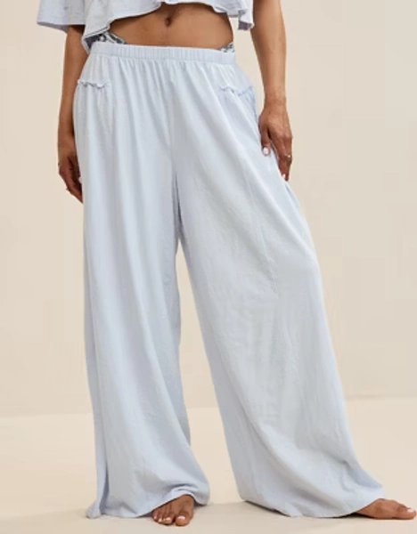 Aerie Happiest Wide Leg Pant