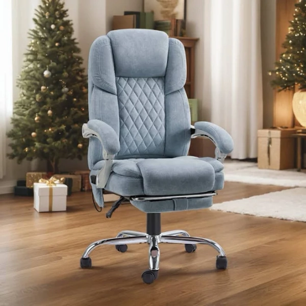 Katrein Ergonomic Heated Massage Executive Chair Inbox Zero Upholstery