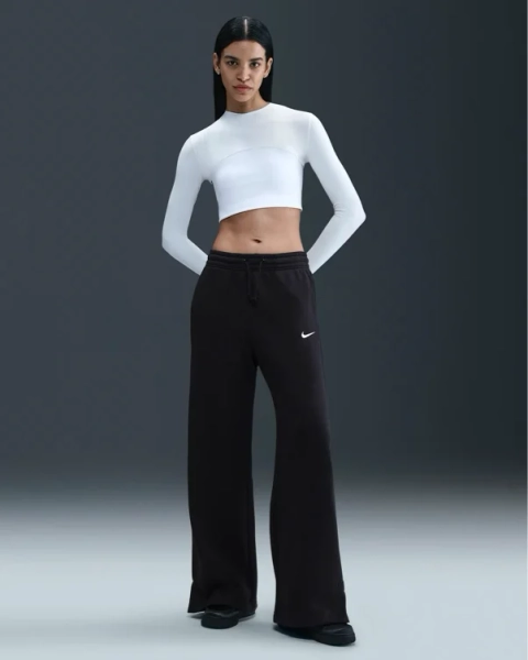 Nike Sportswear Phoenix Fleece Women's High-Waisted Wide-Leg Pants