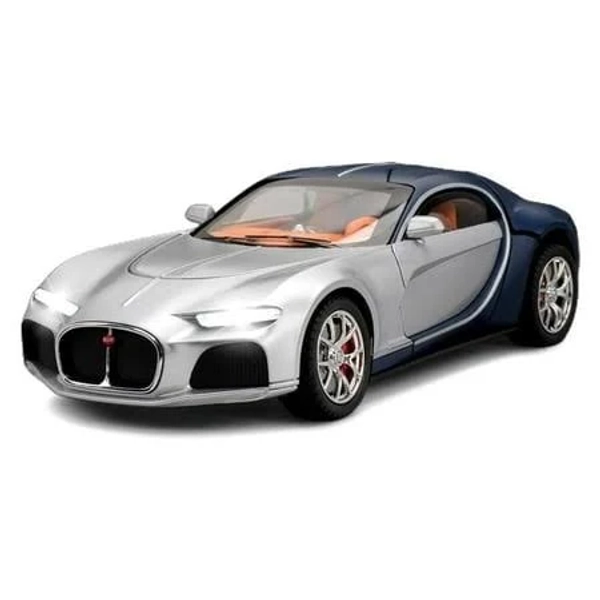 Zryal 1:24 Scale Bugatti Atlantic Alloy Car Model Diecast Toy Vehicles for Kids, with Lights and Music,Gifts for Adults and Children, Decorative